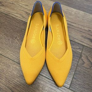 Rothy’s Saffron size 7.5